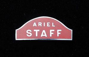 Stand attendants badge